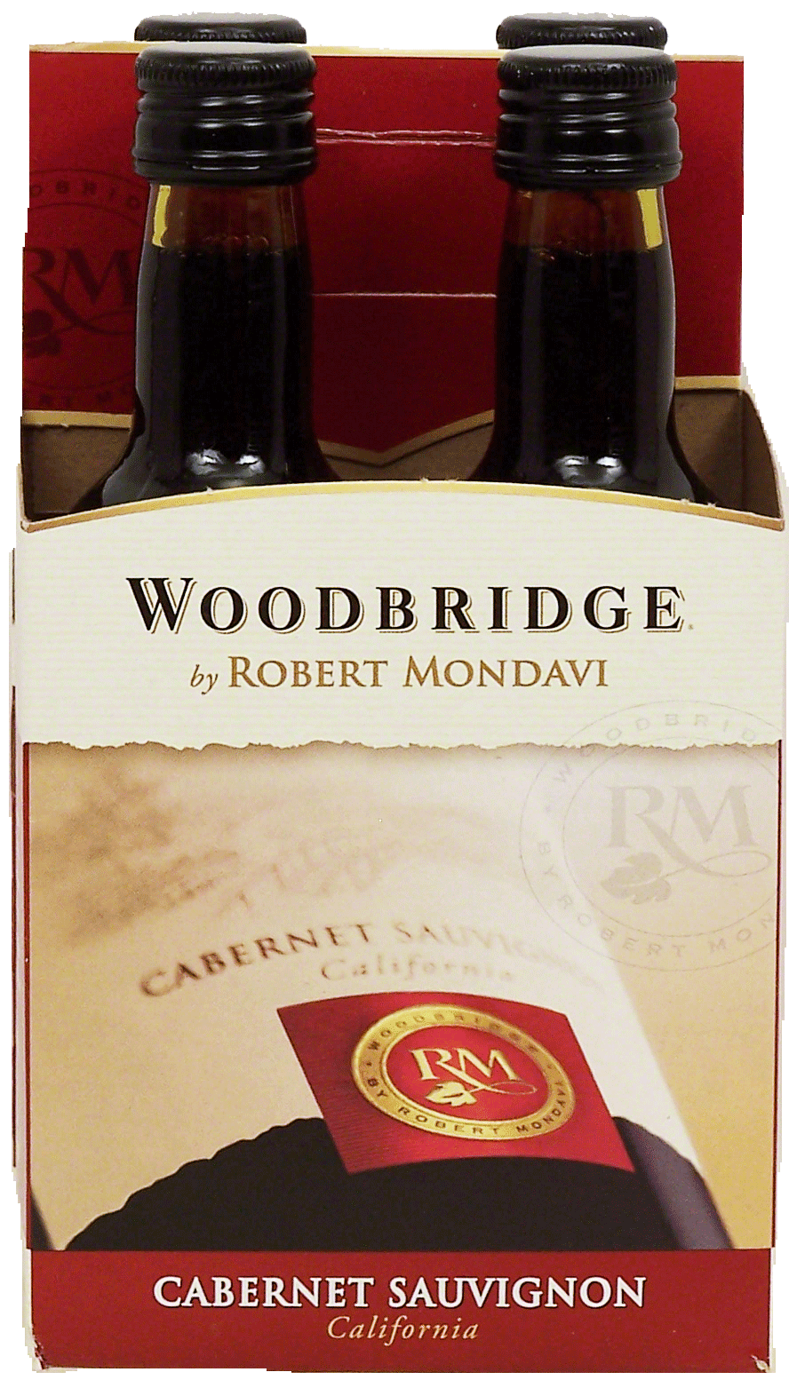 Woodbridge by Robert Mondavi cabernet sauvignon wine of California,  13.5% alc. by vol., 187-ml single serve Full-Size Picture